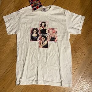 Vintage 1998 Spice Girls very Rare World Tour Tshirt youth medium new with tags